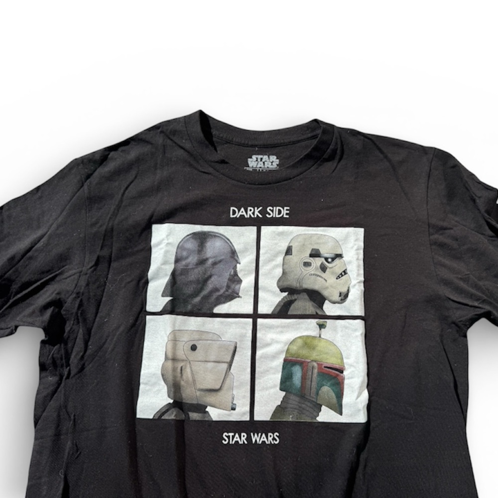 Black Star Wars Dark Side Villain Tee